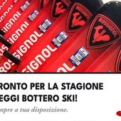 Tutto pronto per la stagione nei noleggi Bottero Ski