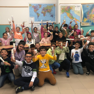 Gli alunni delle scuole primarie di Bene Vagienna e Lequio Tanaro a lezione di francese