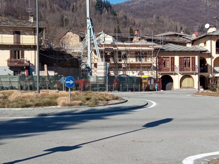 I lavori al museo del legno di Brossasco