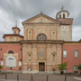 La Confraternita della Santissima Trinità (detta La Rossa) con la torre che sarà visitabile domenica 12 gennaio