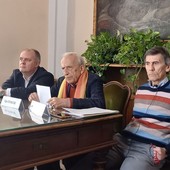 Da sinistra: Giancarlo Boselli, Ugo Sturlese, Claudio Bongiovanni - foto di repertorio