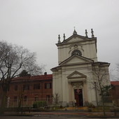 In foto la chiesa delle Clarisse, a Bra