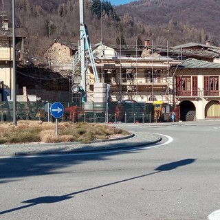 I lavori al museo del legno di Brossasco