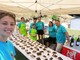 Brossasco alcuni volontari della Pro loco alla camminata gastronomica Sapori di Montagna edizione 2023