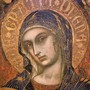 La preziosa tavola della Madonna del latte, dipinta nel 1377 da Barnaba da Modena (foto Silvia Gallarato)