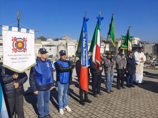 Al sacrario del cimitero di Borgo San Dalmazzo le celebrazioni del 4 Novembre