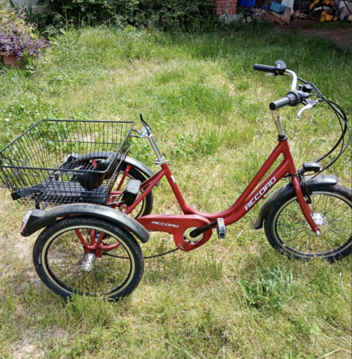 La bicicletta utilizzata dall'80enne sommarivese