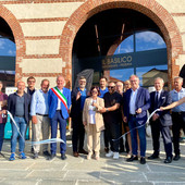 L'inauguirazione del Basilico nella Porta di Valle di Saluzo e pianura nell'ex tettoia mercatale di piazza Buttini