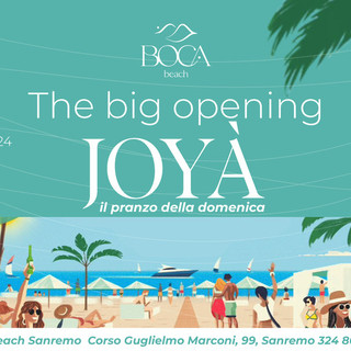 Il Boca Beach presenta “Joyà”: Il pranzo più pazzo della domenica Sanremese