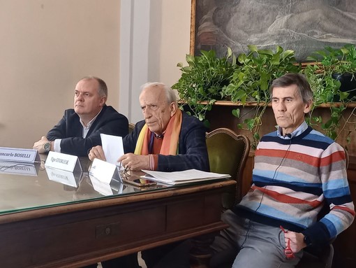 I consiglieri comunali Giancarlo Boselli, Ugo Sturlese e Claudio Bongiovanni