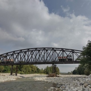 Le prove di carico sul ponte &quot;del Ciadel&quot;