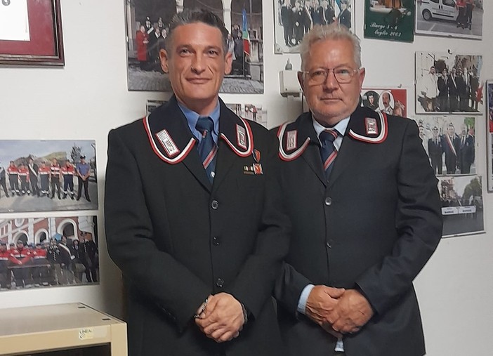 Salvatore Loi (vice) con il presidente Scipione Antonio Berardi