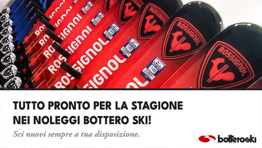 Tutto pronto per la stagione nei noleggi Bottero Ski