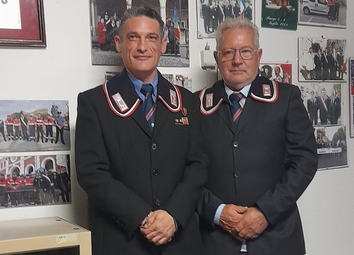 Salvatore Loi (vice) con il presidente Scipione Antonio Berardi