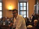 L'intervento di Massimo Somaglia durante la seduta di insediamento del rinnovato Consiglio, giovedì scorso