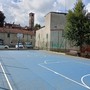 Peveragno, dopo una lunga chiusura riapre il campetto da basket di via San Giorgio