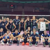 La squadra del Cuneo Volley ha dominato il test match con il team svizzero di Chenois