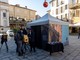 Mondovì, in piazza Fontana la grande tenda de &quot;I segreti della camera ottica&quot;