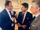 Il premier Conte col governatore Cirio e il sindaco albese Carlo Bo