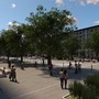 Nei rendering il futuro volto della piazza cuneese