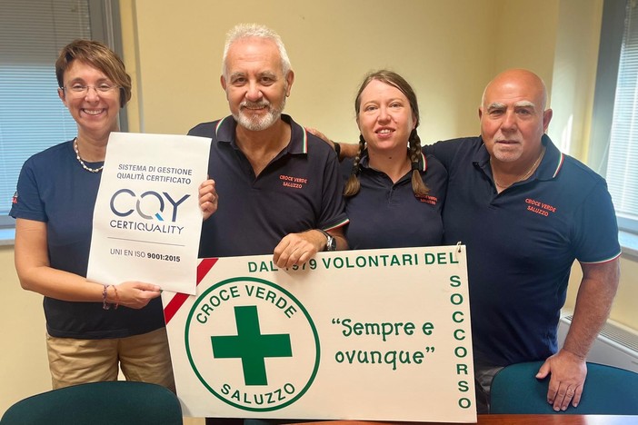 La Croce Bianca Ceva e la Croce Verde di Saluzzo ottengono il certificato sistema qualità