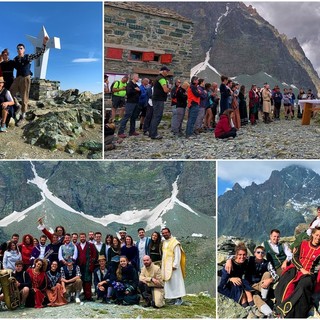 Alcune immagini dell'edizione 2019 dei &quot;Coriandoli sul Monviso&quot;