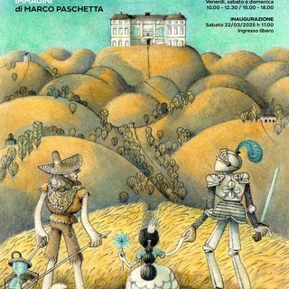 Al Castello Reale di Govone la mostra &quot;Crocicchi&quot; dell'illustratore cuneese Marco Paschetta