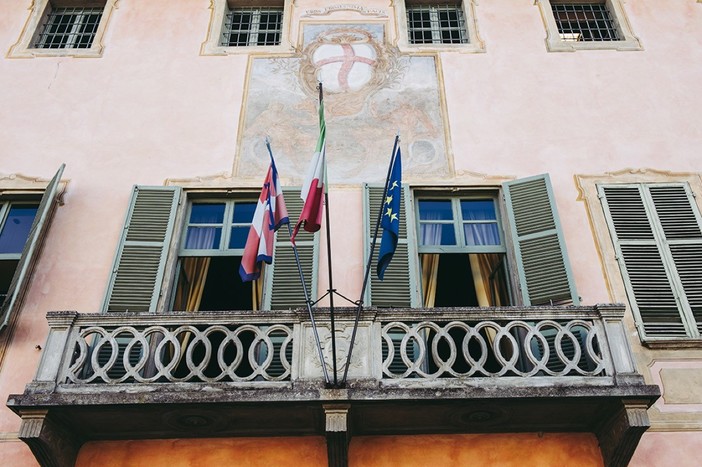 Il municipio di Cherasco (foto Barbara Guazzone)