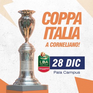 Basket: a Corneliano d'Alba il trofeo della Coppa Italia serie A