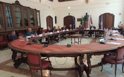 La sala del Consiglio provinciale