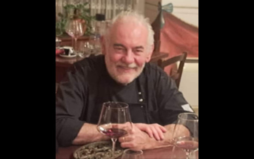 Christian Rocchia, 64 anni, titolare de &quot;L’Osteria di Christian&quot; di via Dronero