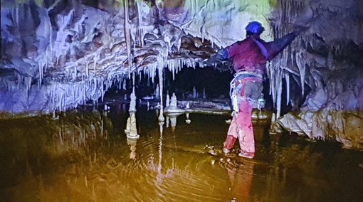 La grotta di Rio Martino a Crissolo