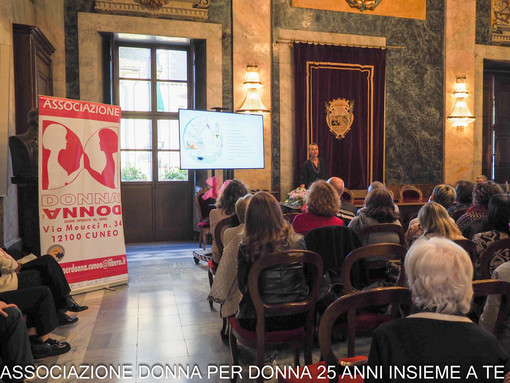 Il Convegno dell'Associazione Donna per Donna Cuneo che oggi compie 25 anni