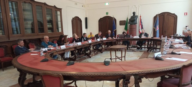 La sala del Consiglio provinciale