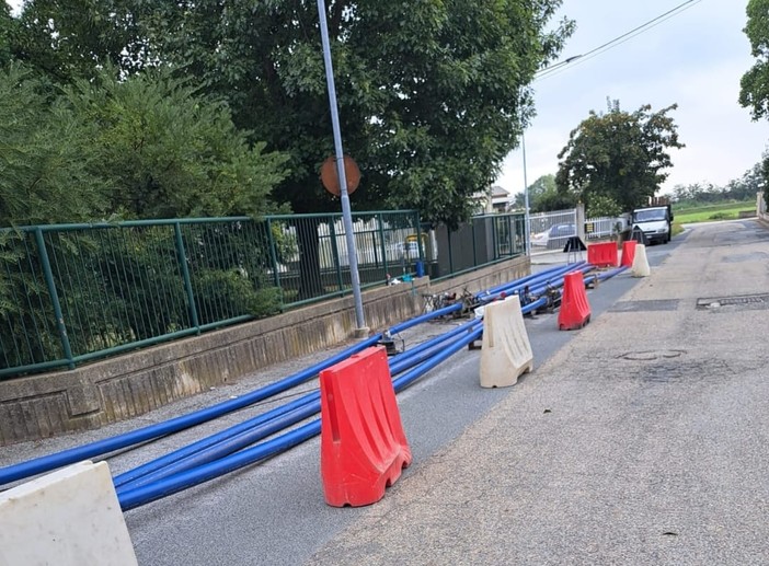 Rifacimento della rete idrica in via Bisognetta a Costigliole Saluzzo