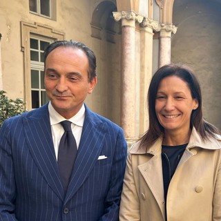 Alberto Cirio e Chiara Caucino