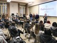 Alcuni momenti dell'incontro tenuto presso la sede dell'istituto fossanese