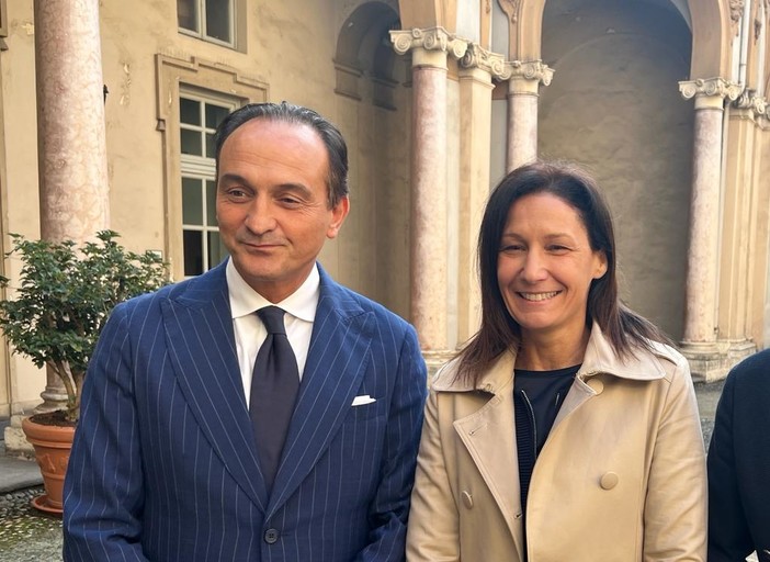 Alberto Cirio e Chiara Caucino