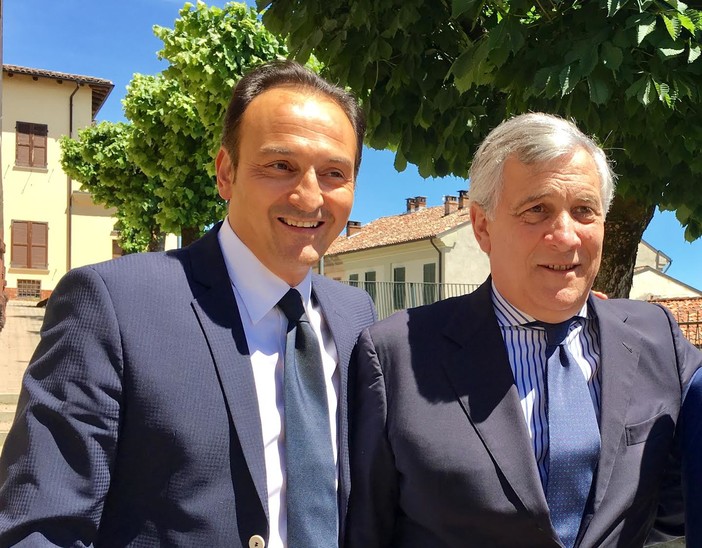 Alberto Cirio e Antonio Tajani