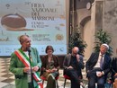 L'intervento della sindaca Manassero all'apertura della 24ª Fiera Nazionale del Marrone