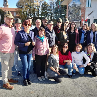 La castagnata per i bimbi, poi la commemorazione del IV Novembre a Margarita