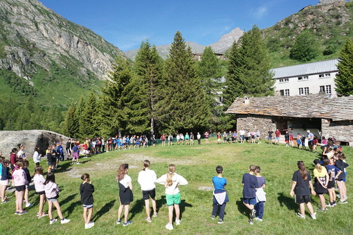 Immagine dai campi scuola di Sant'Anna di Bellino