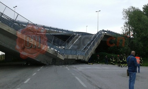 Il crollo del viadotto di Fossano