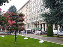 L'area di piazza Europa (archivio)