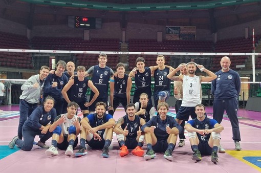 La squadra del Cuneo Volley ha dominato il test match con il team svizzero di Chenois