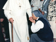 Con Papa Giovanni Paolo II
