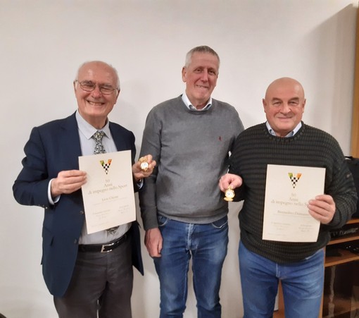 Chiotti e Dalmasso premiati da Roggiery