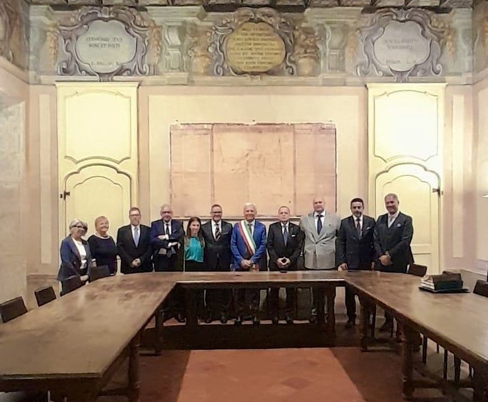 L’ambasciatore di Tunisia in Italia in visita a Cherasco