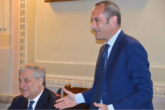 Enrico Costa con Antonio Tajani