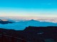 Il Monviso e la sua ombra su un mare di nuvole: lo scatto del gestore del rifugio &quot;Quintino Sella&quot;